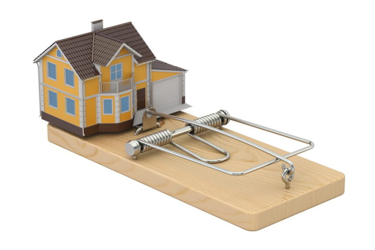 reconocer una vivienda falsa