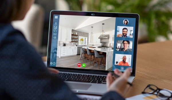 Enseñar propiedad de forma virtual.